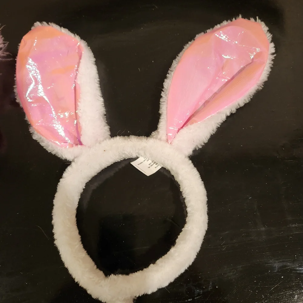 Girls Costume Headbands ~ Bundle of 3 ~ Bunny Ears Birthday Christmas OS